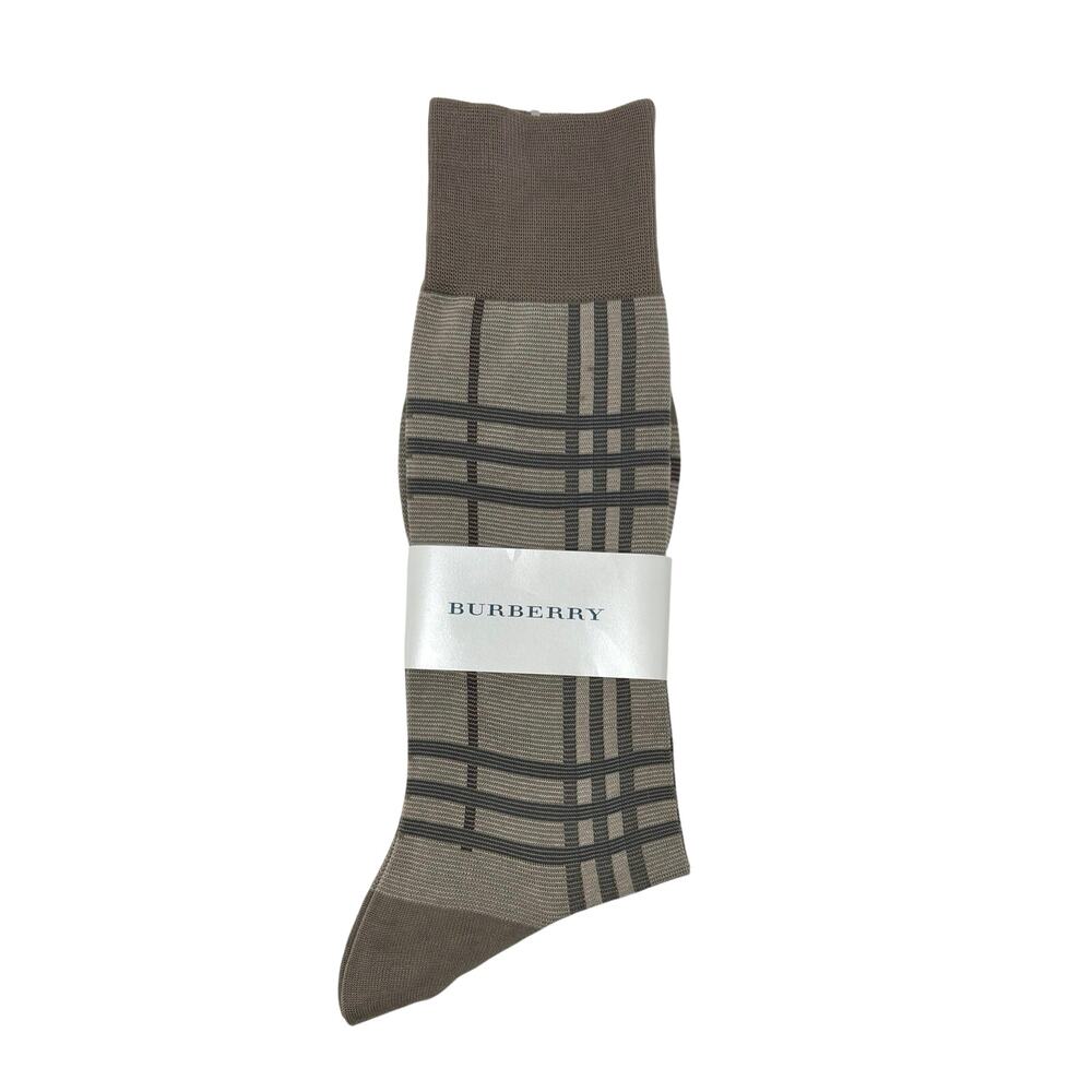 Burberry Nova Brown Dress Socks